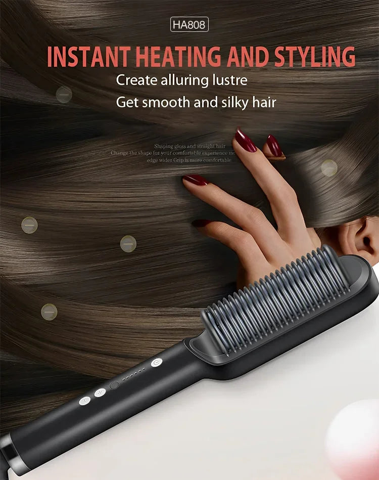 Hot Comb Hair Straightener
