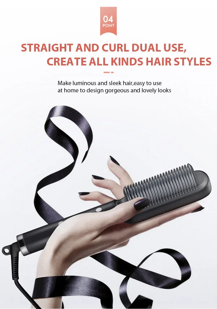 Hot Comb Hair Straightener