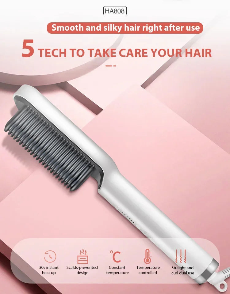 Hot Comb Hair Straightener