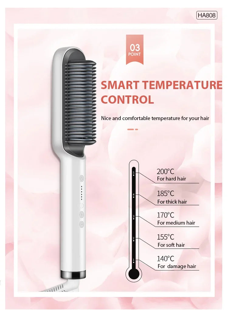 Hot Comb Hair Straightener