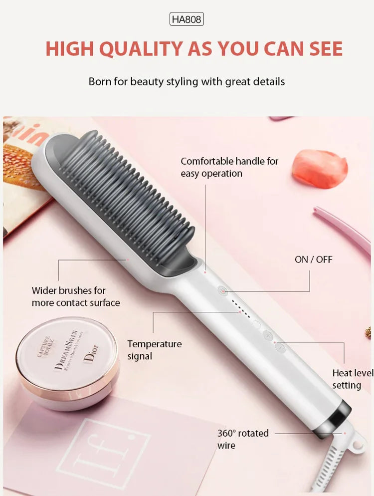 Hot Comb Hair Straightener