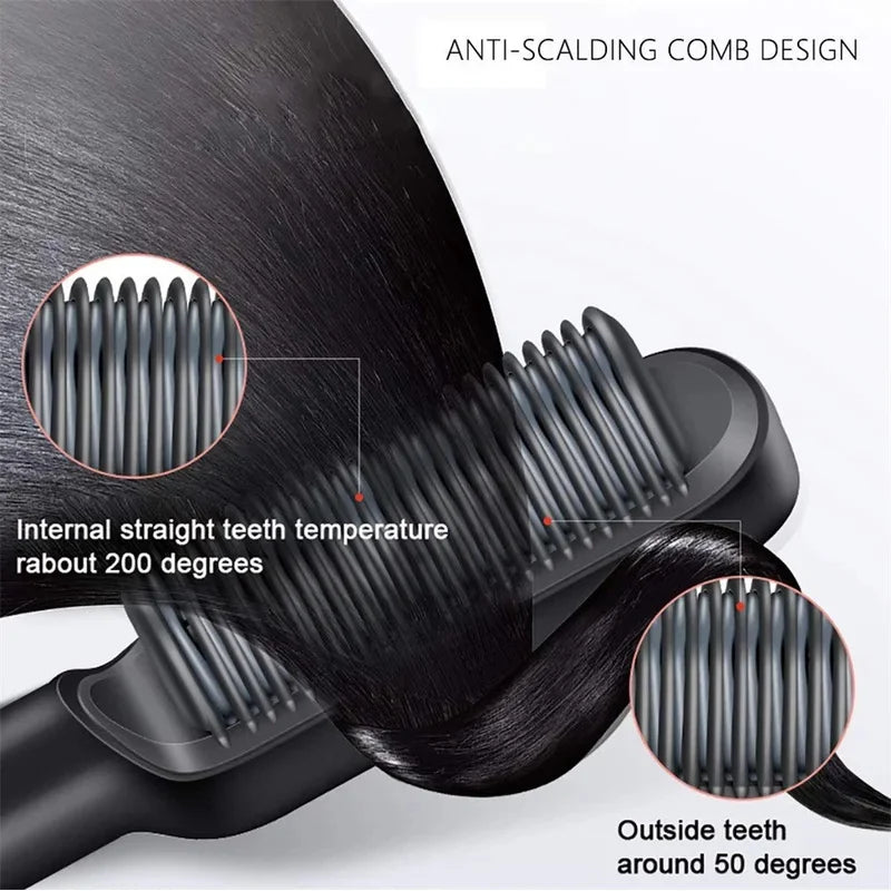 Hot Comb Hair Straightener